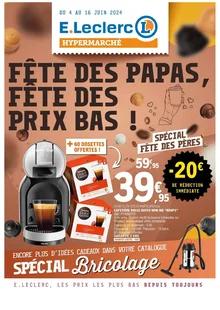 Catalogue promo e.leclerc centre du 4 au 16 juin 2024