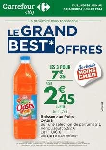 Catalogue promo carrefour city du 24 juin au 14 juillet 2024