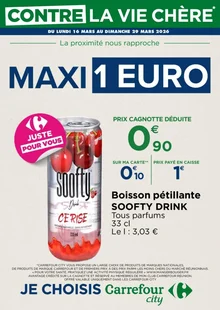  catalogue promo Carrefour City  