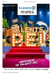  catalogue promo E.Leclerc Centre  