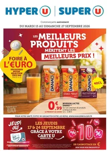  catalogue promo Hyper U  