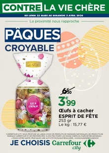  catalogue promo Carrefour City 