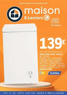 catalogue promo Spécial espace maison