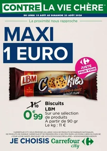  catalogue promo Carrefour City  