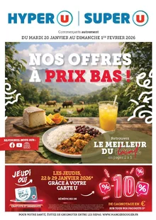  catalogue promo Hyper U  