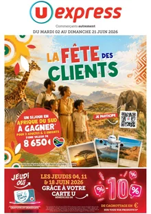  catalogue promo U Express 