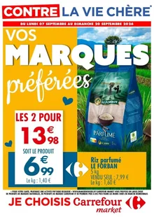 catalogue promo Vos marques préférées (Market)