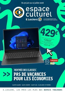  catalogue promo E.Leclerc Centre 