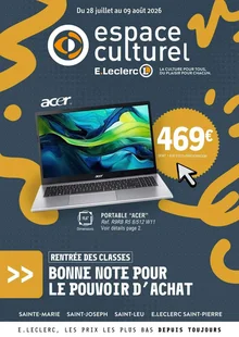  catalogue promo E.Leclerc Centre 