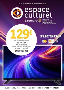  catalogue promo E.Leclerc Centre  