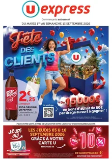  catalogue promo U Express  