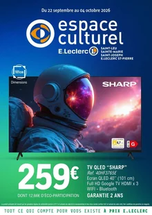  catalogue promo E.Leclerc Centre 