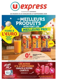  catalogue promo U Express  