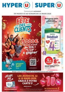 catalogue promo Fête des clients