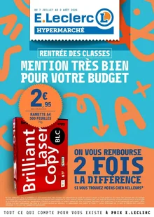  catalogue promo E.Leclerc Centre 