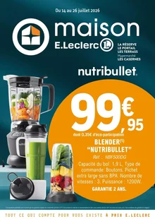  catalogue promo E.Leclerc Centre 