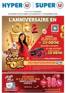 catalogue promo L'anniversaire en or 2