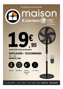  catalogue promo E.Leclerc Centre 