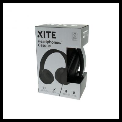 article en promo : XITE CASQUE AUDIO NOIR MICRO INTEGRE